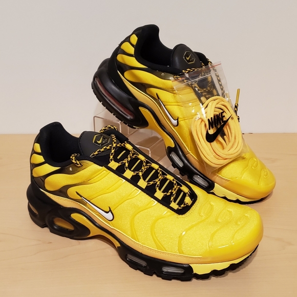 nike tn air max plus frequency pack yellow black